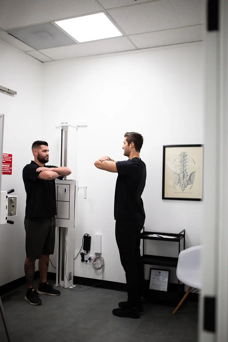 Comprehensive chiropractic examination