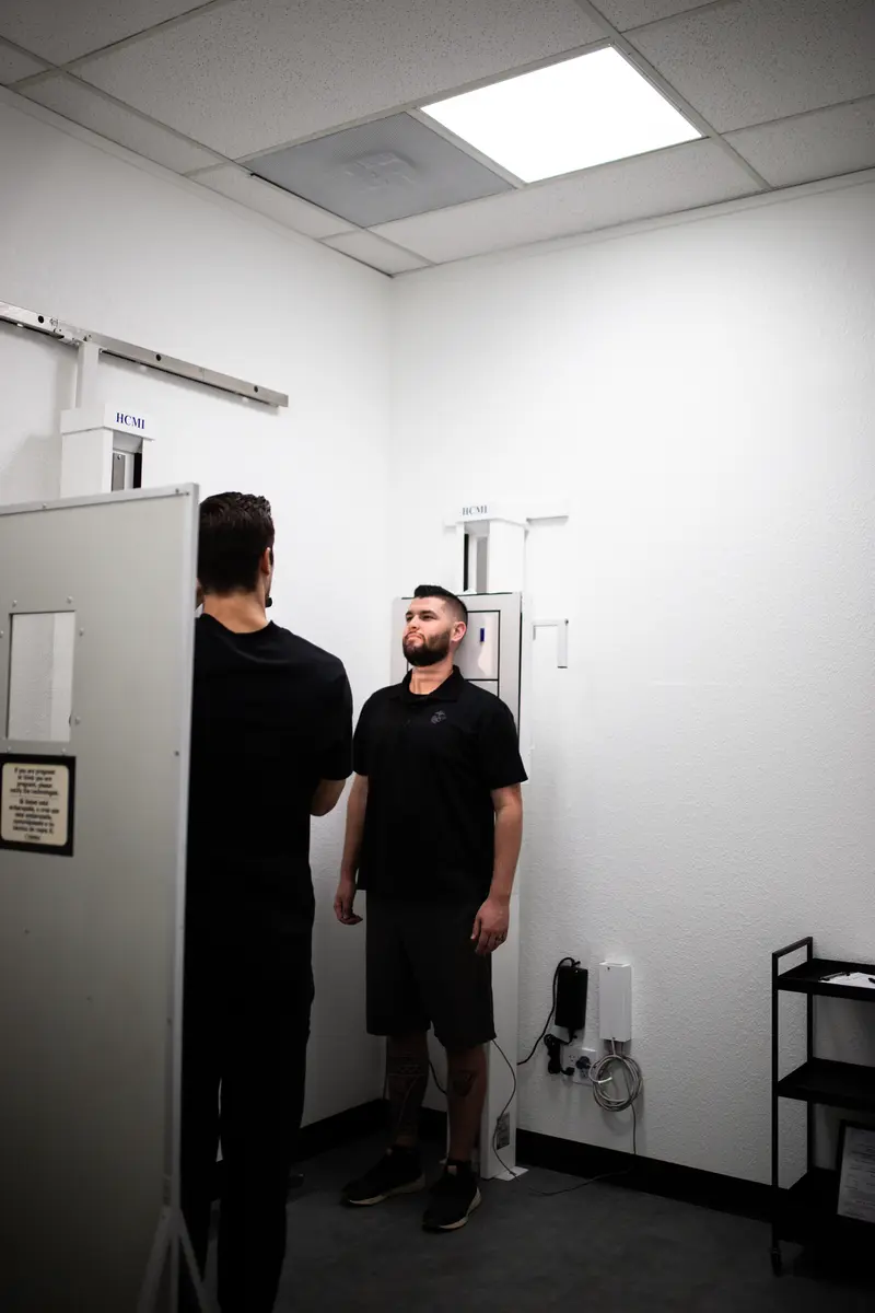 Spinal adjustment for back pain