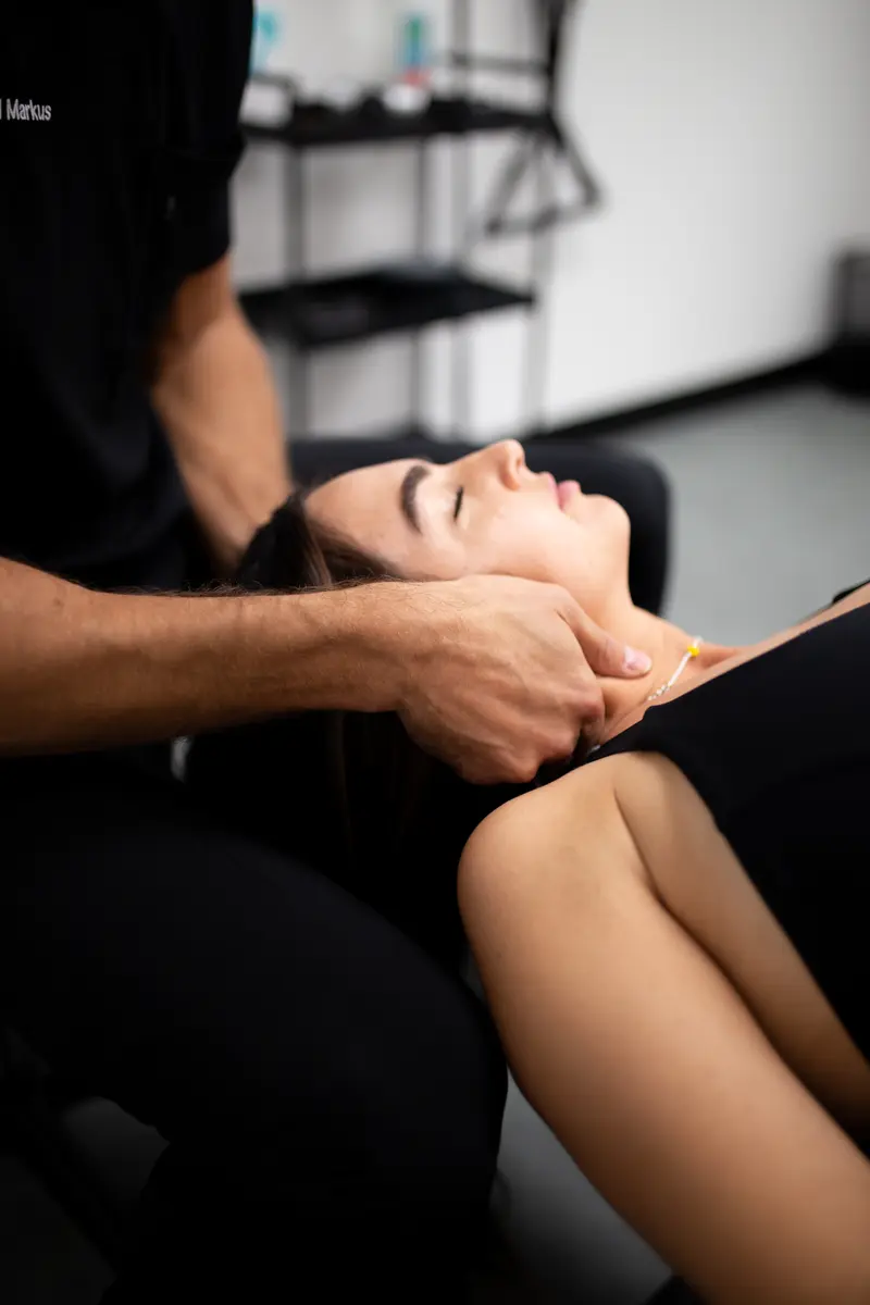 Upper cervical adjustments and myofascial release